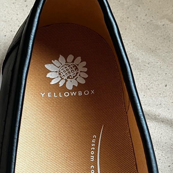 Yellow Box Black, Brown, and Cream Loafers/Sneakers, New Without Box - Picture 6 of 8